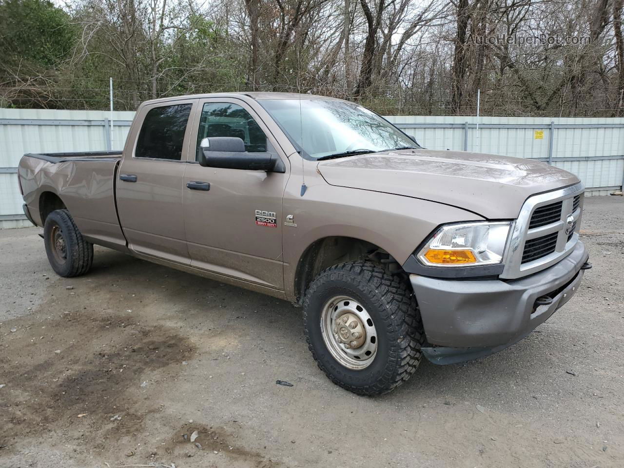 2010 Dodge Ram 2500  Tan vin: 3D7UT2CLXAG122295