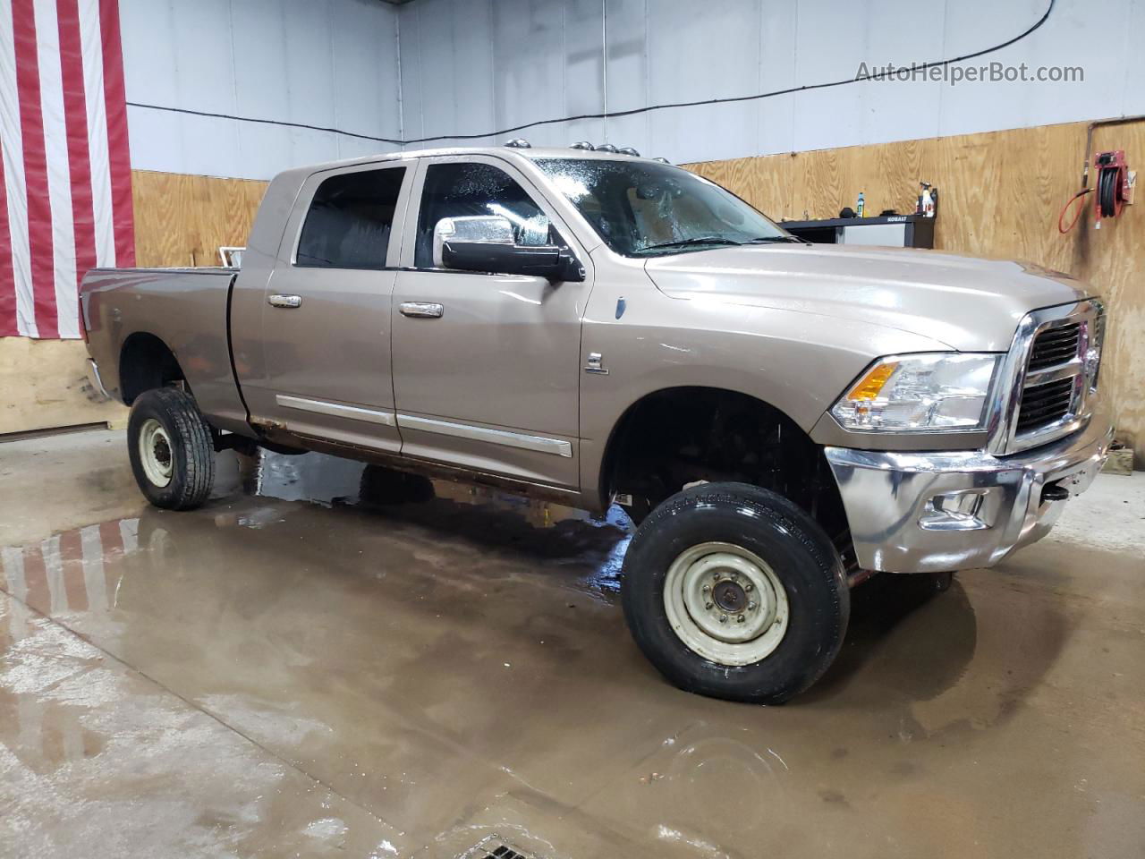 2010 Dodge Ram 2500  Желто-коричневый vin: 3D7UT2HL8AG134518