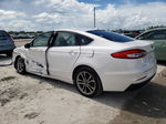 2020 Ford Fusion Sel Белый vin: 3FA6P0CD0LR165920