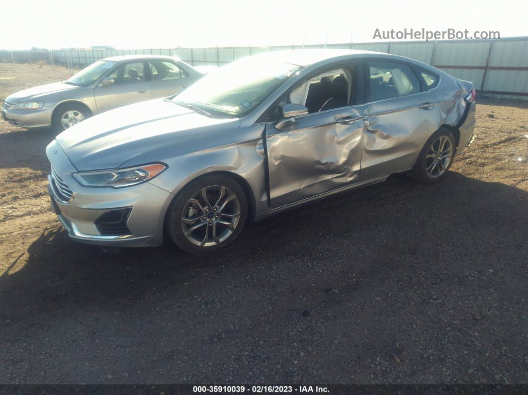 2020 Ford Fusion Sel Серебряный vin: 3FA6P0CD0LR196021