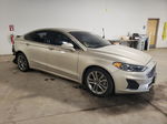 2019 Ford Fusion Sel Beige vin: 3FA6P0CD1KR224388