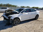 2019 Ford Fusion Sel White vin: 3FA6P0CD1KR270867