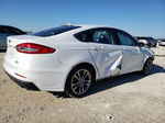 2019 Ford Fusion Sel White vin: 3FA6P0CD1KR270867