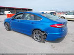 2020 Ford Fusion Sel Blue vin: 3FA6P0CD1LR152271