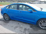 2020 Ford Fusion Sel Blue vin: 3FA6P0CD1LR152271