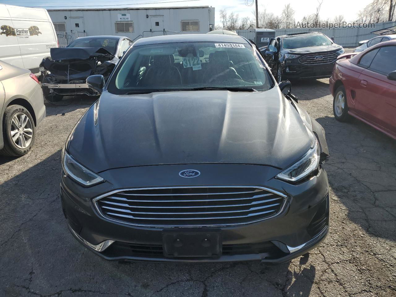 2020 Ford Fusion Sel Gray vin: 3FA6P0CD1LR154540