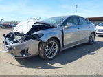 2020 Ford Fusion Sel Silver vin: 3FA6P0CD1LR266495