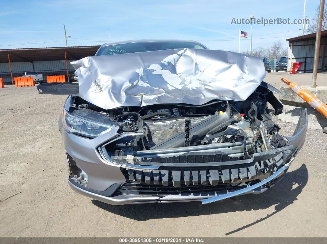 2020 Ford Fusion Sel Silver vin: 3FA6P0CD1LR266495