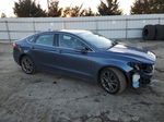 2019 Ford Fusion Sel Синий vin: 3FA6P0CD2KR234122