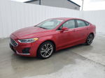 2020 Ford Fusion Sel Red vin: 3FA6P0CD2LR196294