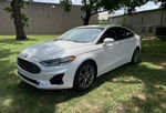 2019 Ford Fusion Sel White vin: 3FA6P0CD3KR114877