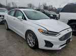 2020 Ford Fusion Sel White vin: 3FA6P0CD3LR215788