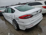 2020 Ford Fusion Sel White vin: 3FA6P0CD3LR215788