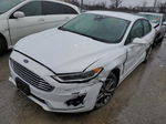 2020 Ford Fusion Sel Белый vin: 3FA6P0CD3LR215788