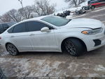 2019 Ford Fusion Sel Белый vin: 3FA6P0CD4KR269437