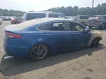 2019 Ford Fusion Sel Blue vin: 3FA6P0CD5KR151011