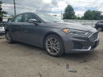 2019 Ford Fusion Sel Gray vin: 3FA6P0CD5KR286201