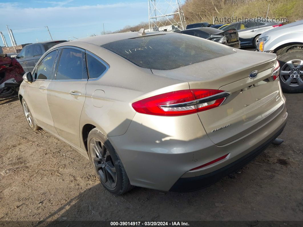 2019 Ford Fusion Sel Champagne vin: 3FA6P0CD6KR117871