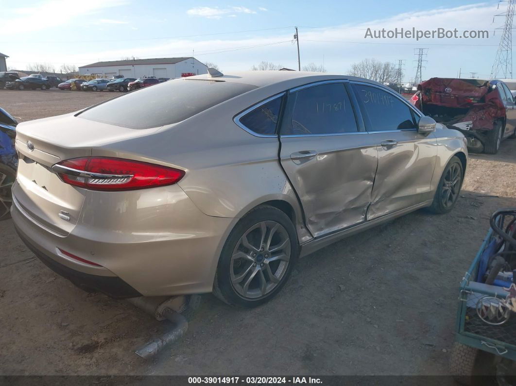 2019 Ford Fusion Sel Champagne vin: 3FA6P0CD6KR117871