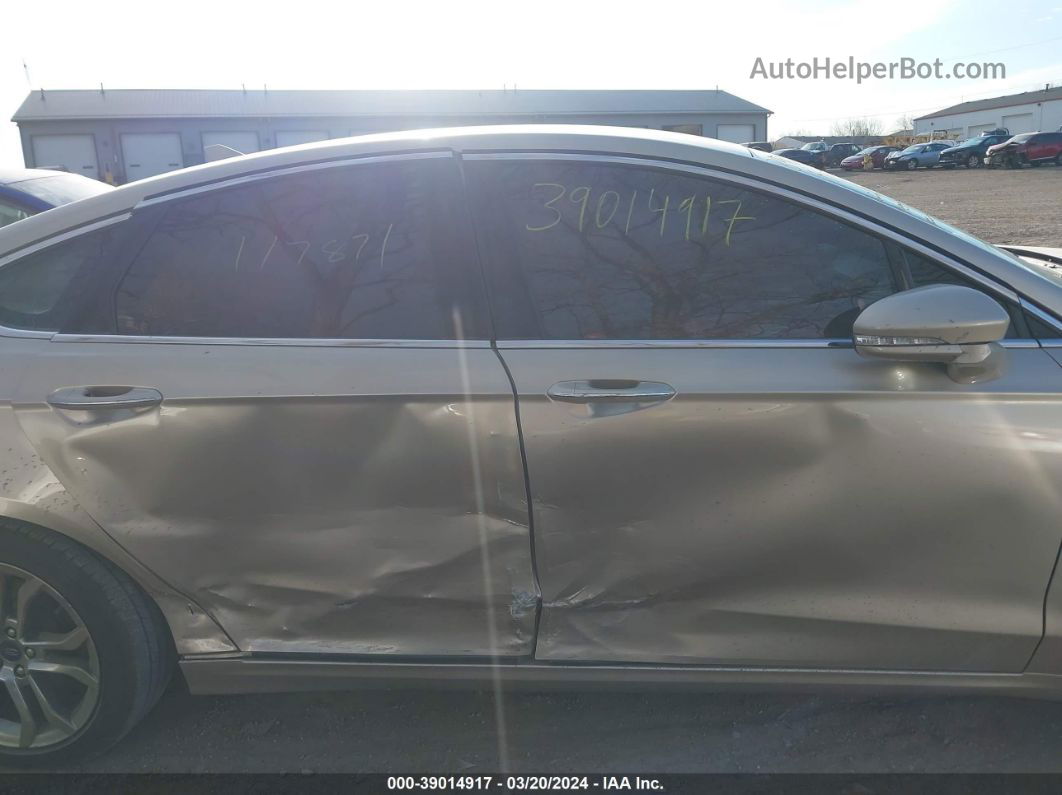 2019 Ford Fusion Sel Champagne vin: 3FA6P0CD6KR117871