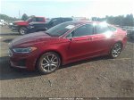 2019 Ford Fusion Sel Red vin: 3FA6P0CD6KR146075