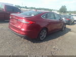 2019 Ford Fusion Sel Red vin: 3FA6P0CD6KR146075