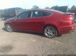 2019 Ford Fusion Sel Red vin: 3FA6P0CD6KR146075