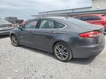 2019 Ford Fusion Sel Gray vin: 3FA6P0CD6KR233992