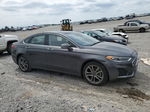 2019 Ford Fusion Sel Gray vin: 3FA6P0CD6KR233992