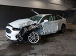 2019 Ford Fusion Sel White vin: 3FA6P0CD6KR237007