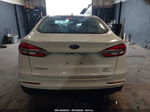 2019 Ford Fusion Sel White vin: 3FA6P0CD6KR237007