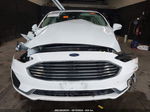 2019 Ford Fusion Sel White vin: 3FA6P0CD6KR237007