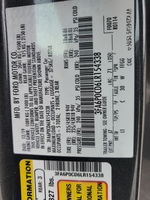 2020 Ford Fusion Sel Gray vin: 3FA6P0CD6LR154338