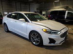 2020 Ford Fusion Sel White vin: 3FA6P0CD6LR162729