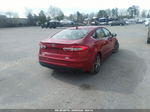 2020 Ford Fusion Sel Red vin: 3FA6P0CD6LR222959