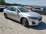 2019 Ford Fusion Sel Silver vin: 3FA6P0CD7KR182373