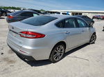 2019 Ford Fusion Sel Silver vin: 3FA6P0CD7KR182373