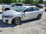 2019 Ford Fusion Sel Silver vin: 3FA6P0CD7KR182373