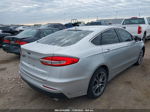 2019 Ford Fusion Sel Silver vin: 3FA6P0CD7KR234102