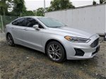 2019 Ford Fusion Sel Серебряный vin: 3FA6P0CD7KR260568