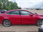 2020 Ford Fusion Sel Red vin: 3FA6P0CD7LR135197