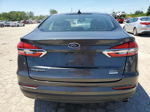 2019 Ford Fusion Sel Gray vin: 3FA6P0CD8KR118942