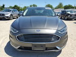 2019 Ford Fusion Sel Gray vin: 3FA6P0CD8KR118942