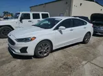 2019 Ford Fusion Sel White vin: 3FA6P0CD8KR182351