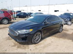 2019 Ford Fusion Sel Black vin: 3FA6P0CD8KR219544