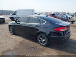 2019 Ford Fusion Sel Черный vin: 3FA6P0CD8KR219544