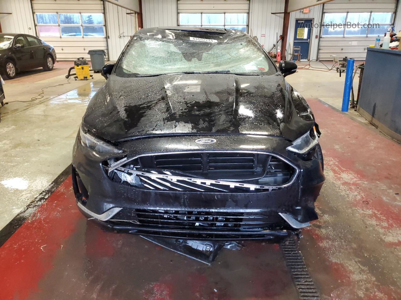 2019 Ford Fusion Sel Black vin: 3FA6P0CD8KR221293