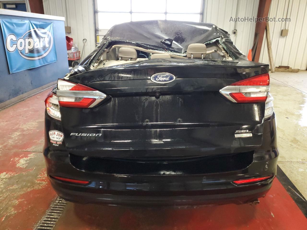 2019 Ford Fusion Sel Black vin: 3FA6P0CD8KR221293