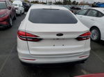 2019 Ford Fusion Sel White vin: 3FA6P0CD8KR257579