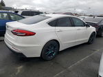 2019 Ford Fusion Sel White vin: 3FA6P0CD8KR257579